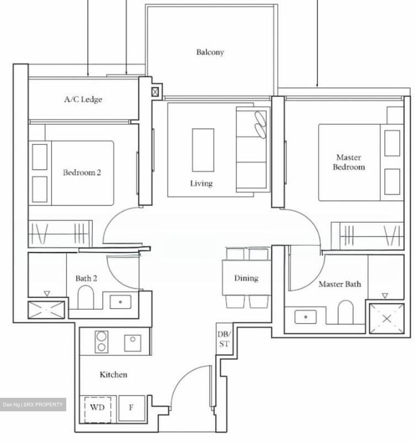 Avenue South Residence (D3), Apartment #558886771